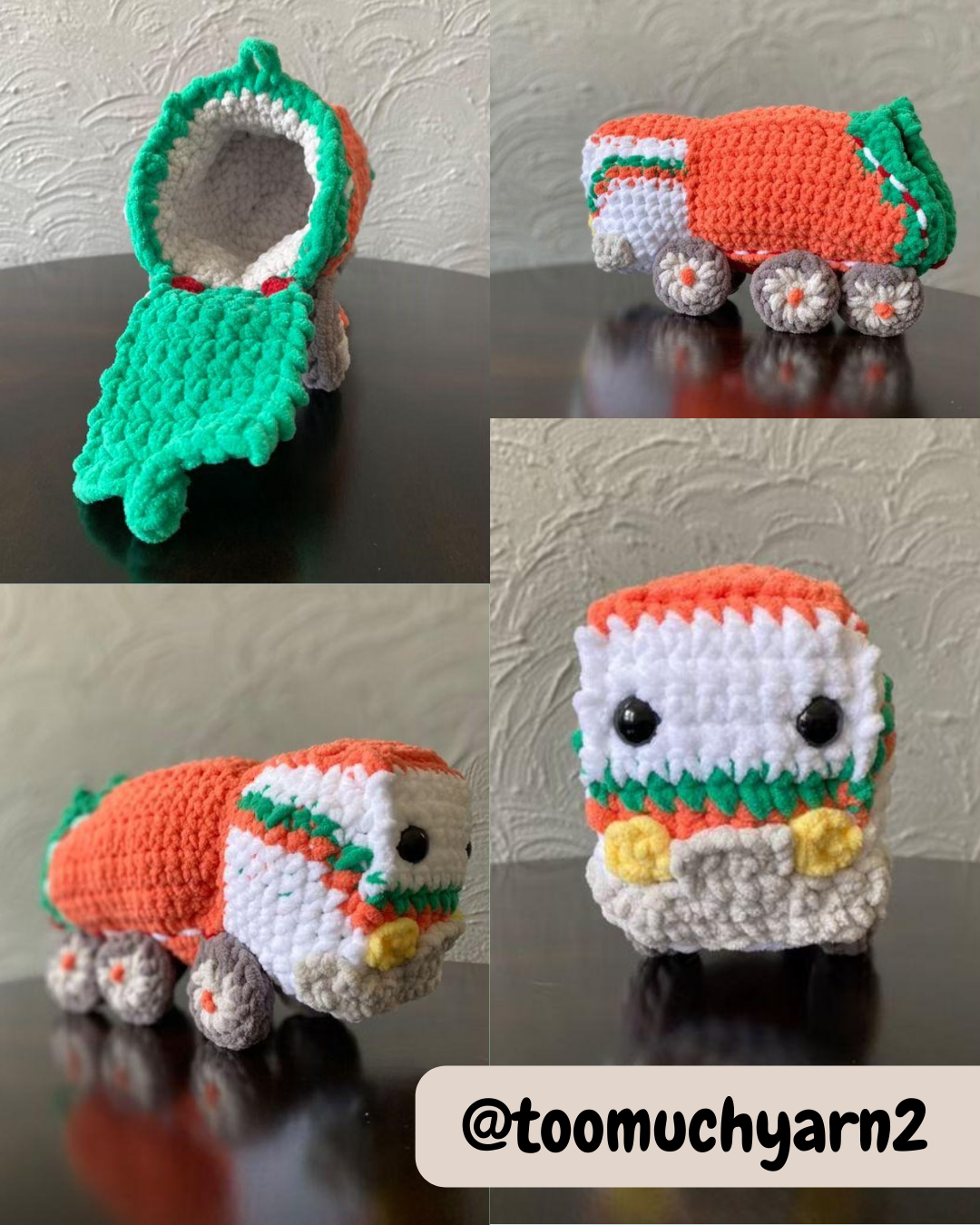 Garbage Truck Crochet Pattern