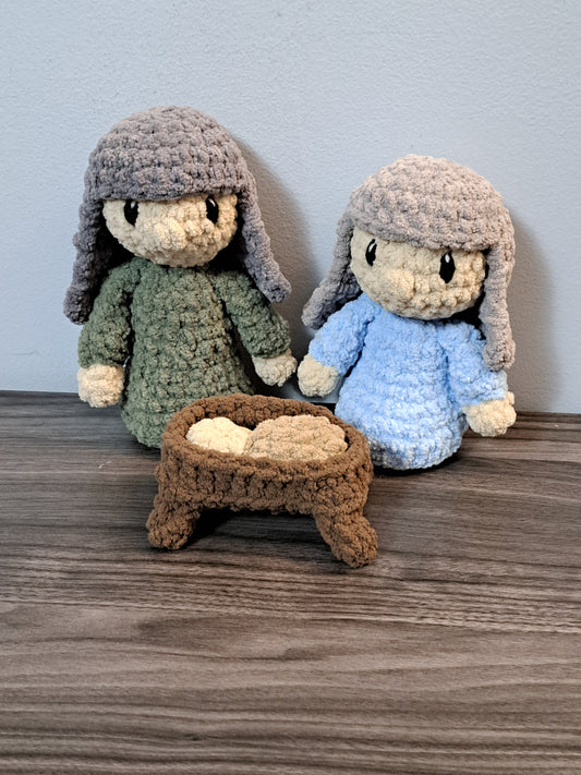 Mini Nativity Set Pattern
