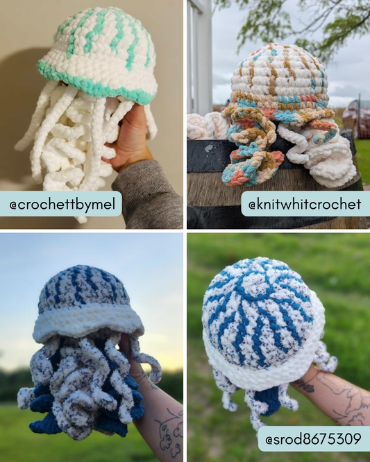 Compass Jellyfish Pattern