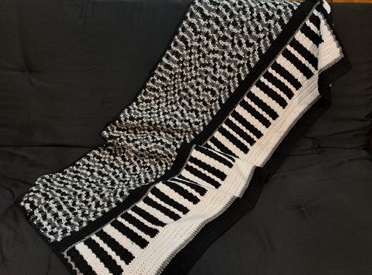 Piano Blanket Pattern