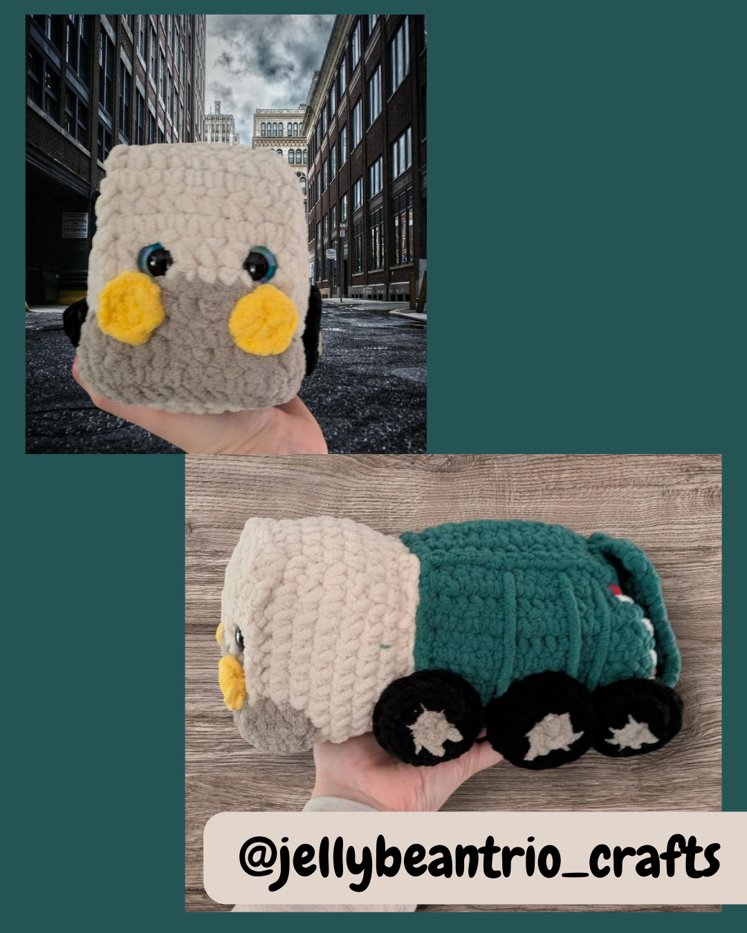 Garbage Truck Crochet Pattern