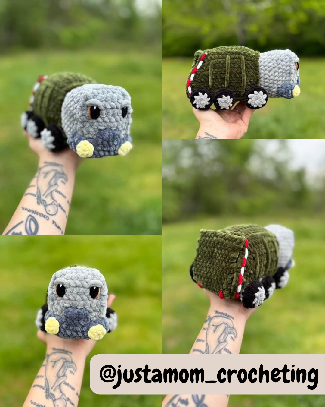 Garbage Truck Crochet Pattern