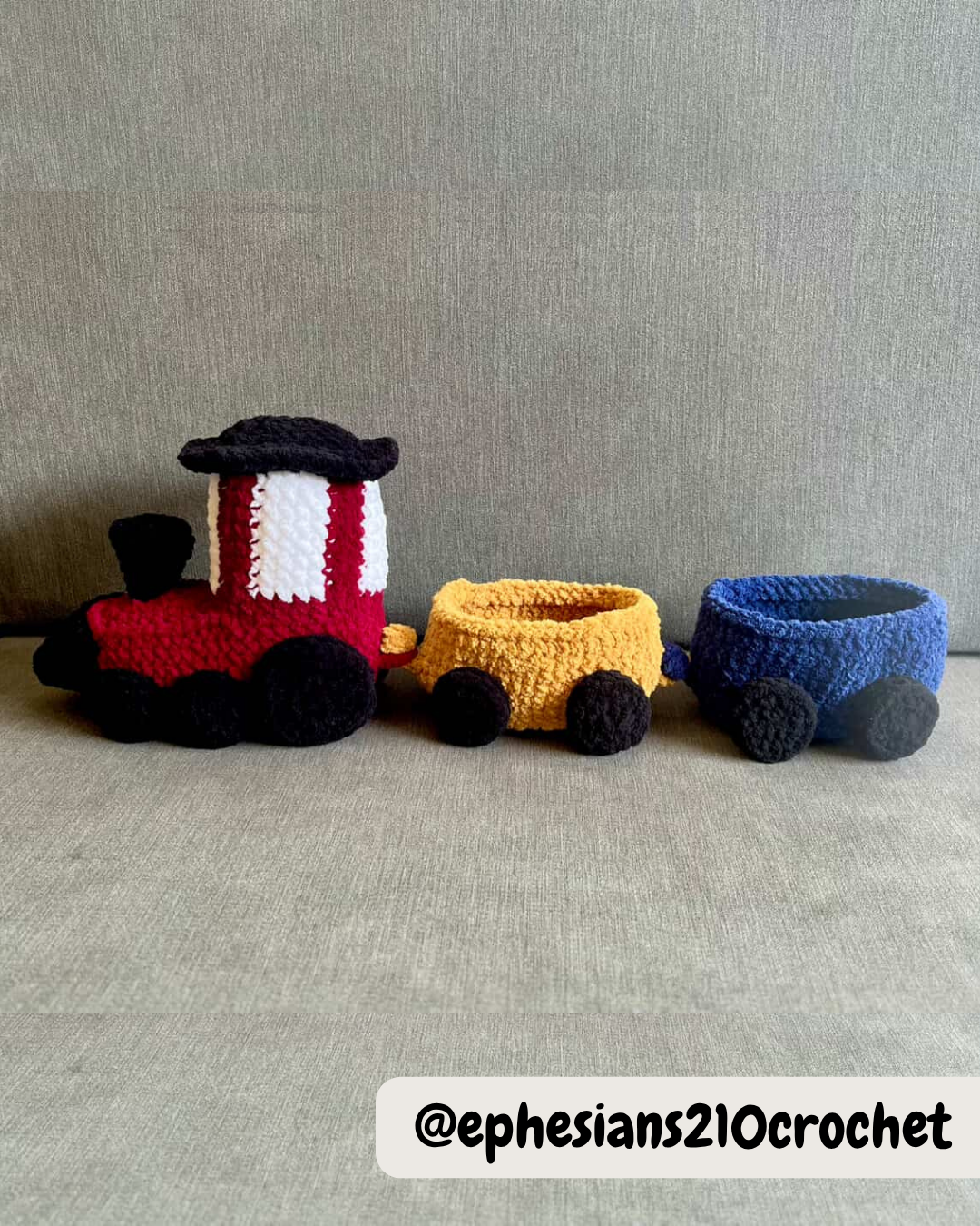 Train Crochet Pattern