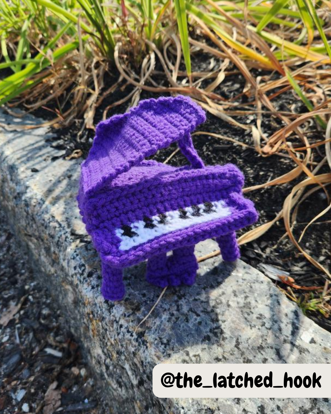 Grand Piano Crochet Pattern