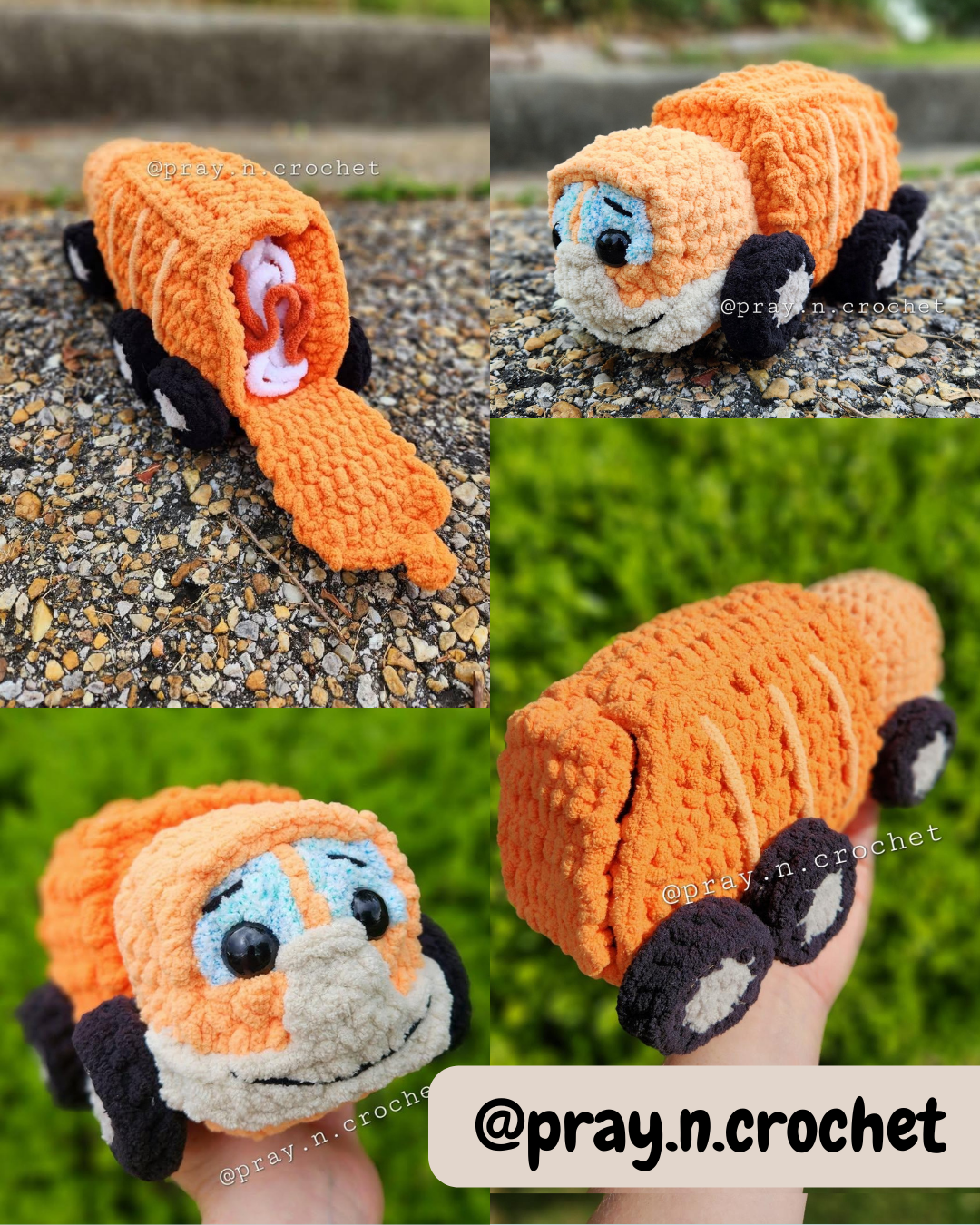 Garbage Truck Crochet Pattern