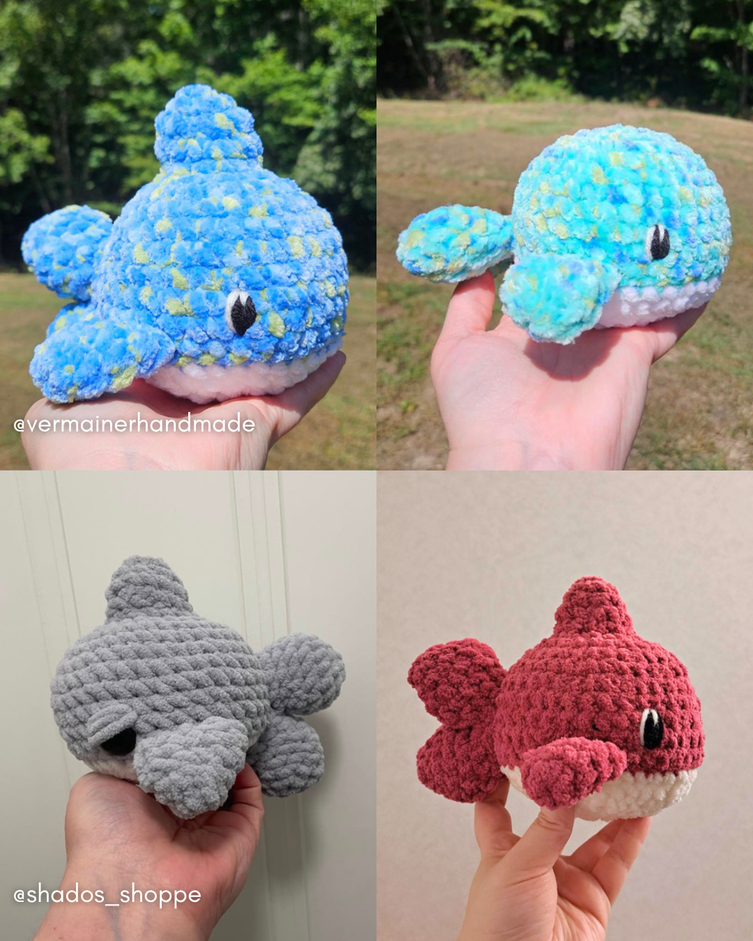 Sammy the Shark and Wesley the Whale Bundle