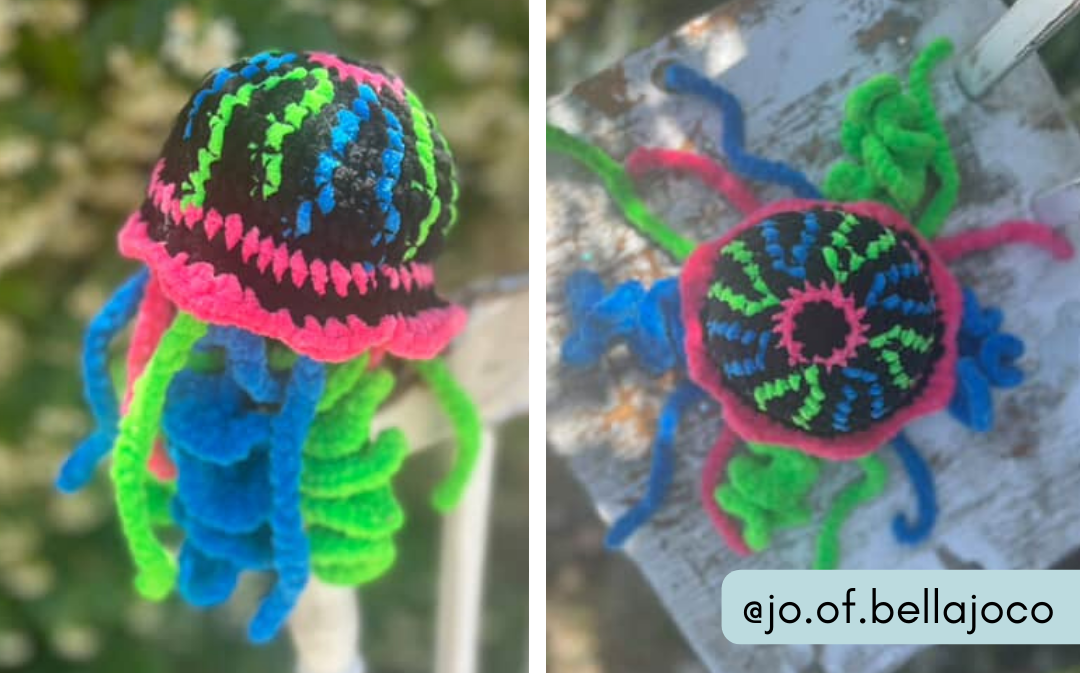 Compass Jellyfish Crochet Pattern
