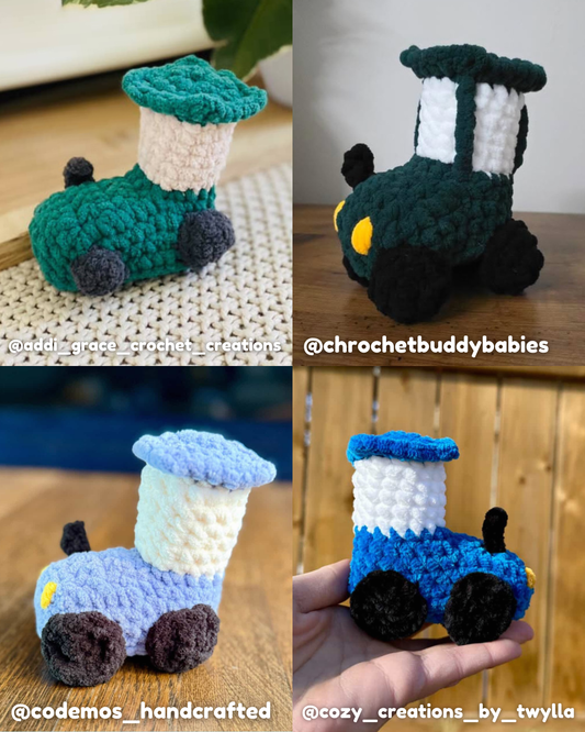 Mini Tractor Pattern