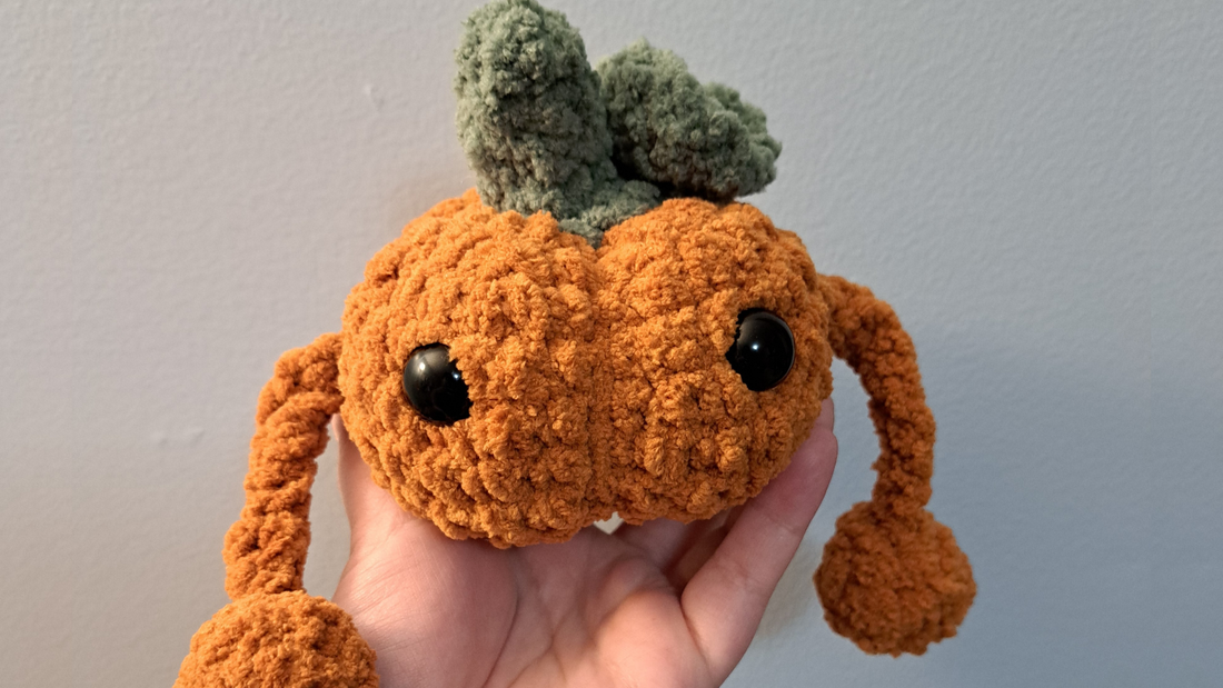 Pumpkin Desk Blob Crochet Pattern