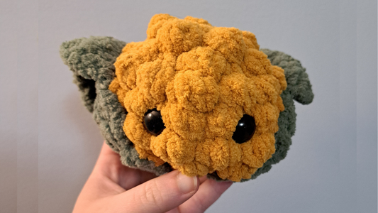 Baby Corn Desk Blob Crochet Pattern