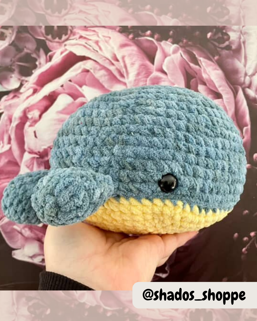 Whalen the Whale Crochet Pattern