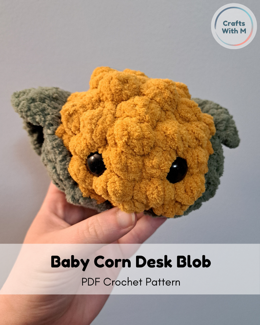 Baby Corn Desk Blob Pattern