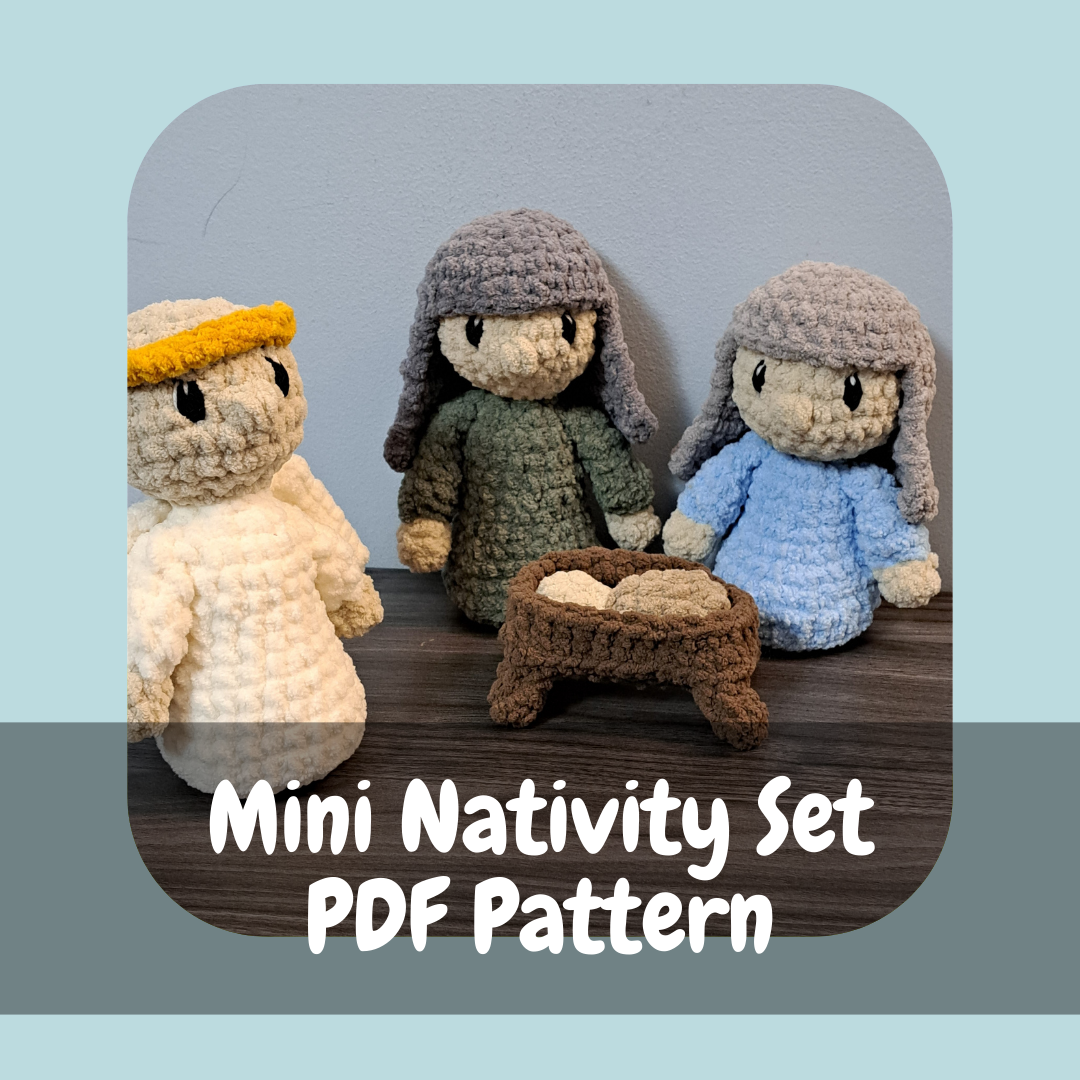 Mini Nativity Set Pattern