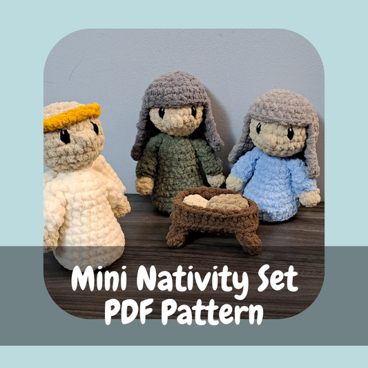 Mini Nativity Set Pattern