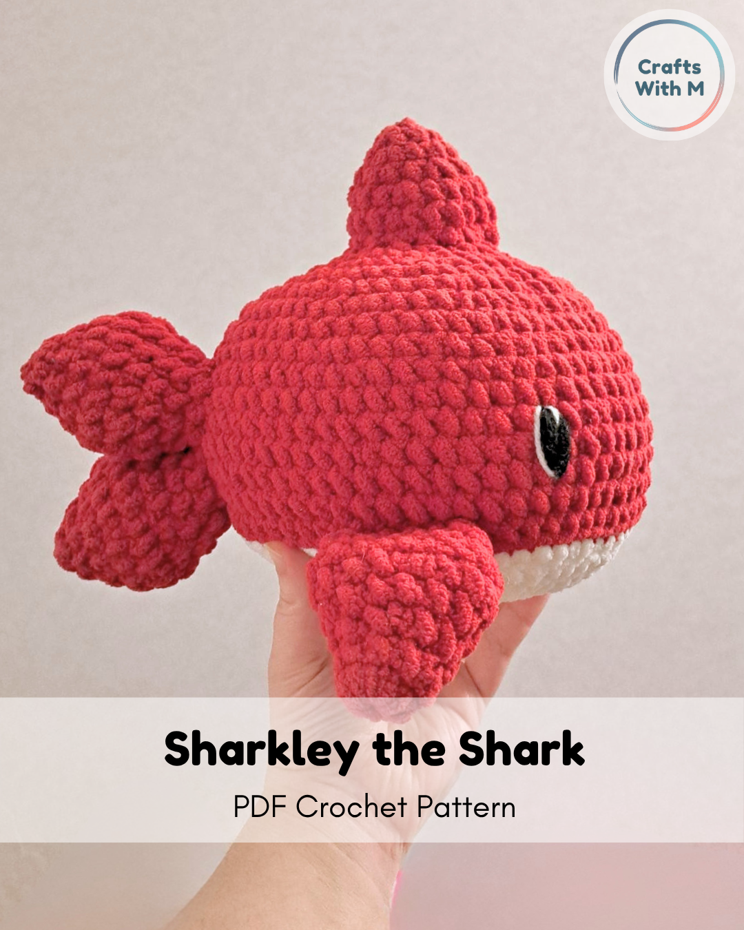 Sharkley the Shark Pattern
