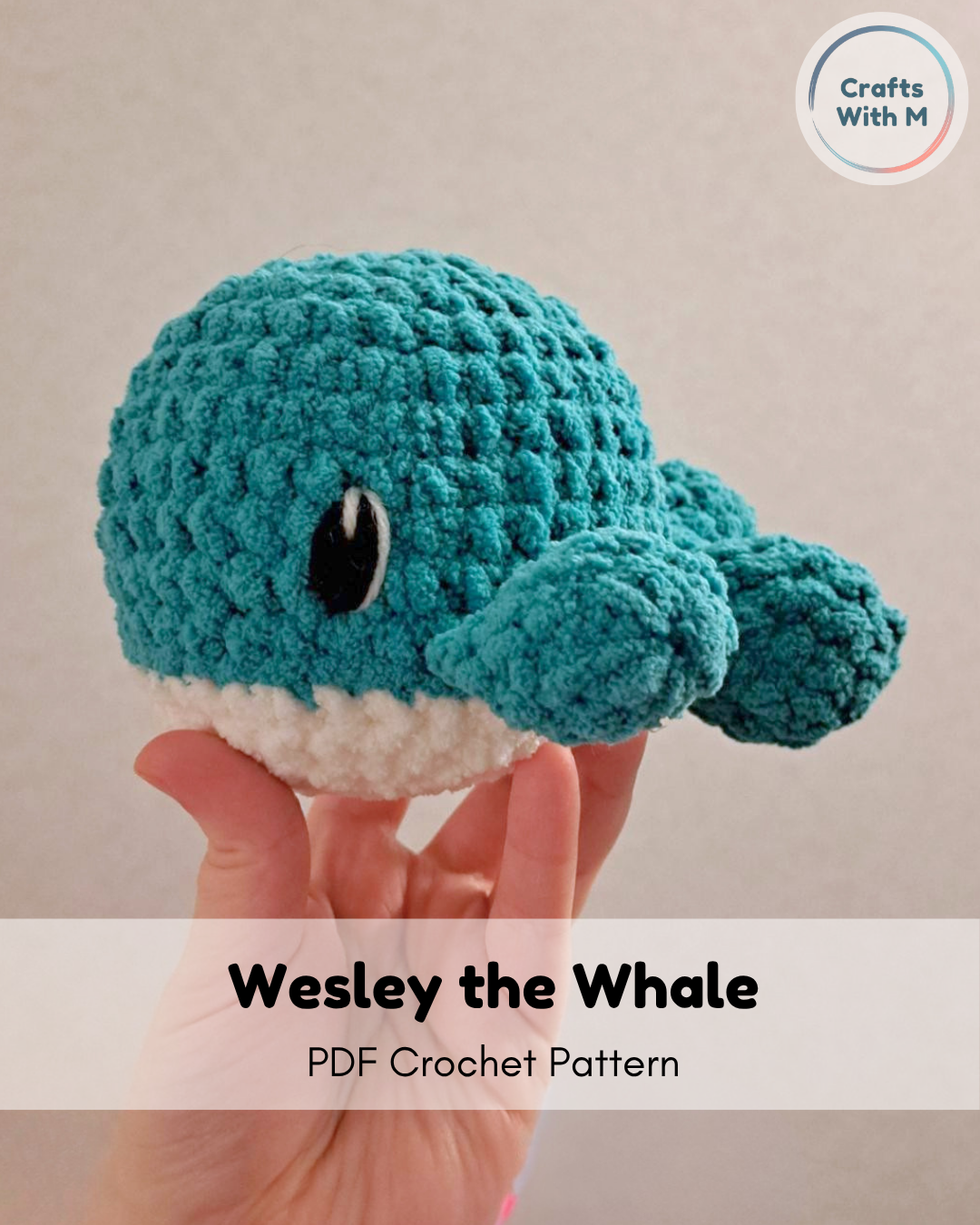 Wesley the Whale Pattern