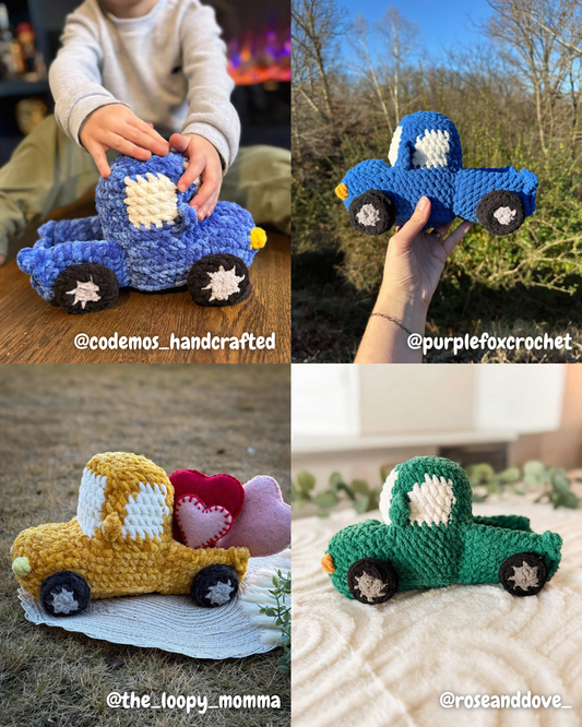 Pick Up Truck and Tow Truck Pattern