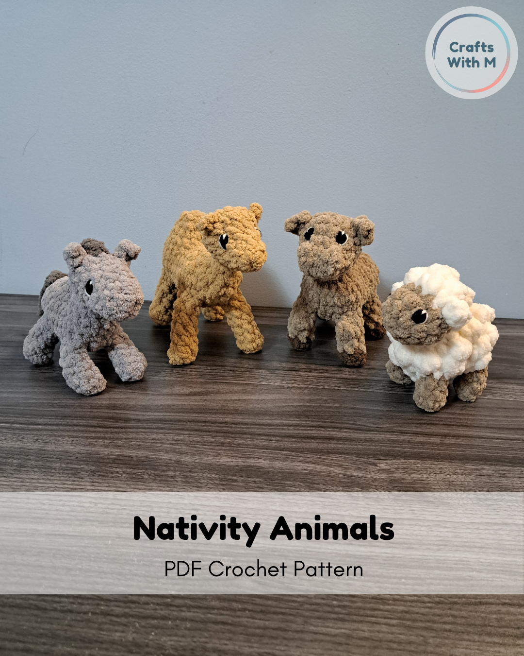 Nativity Animals Pattern