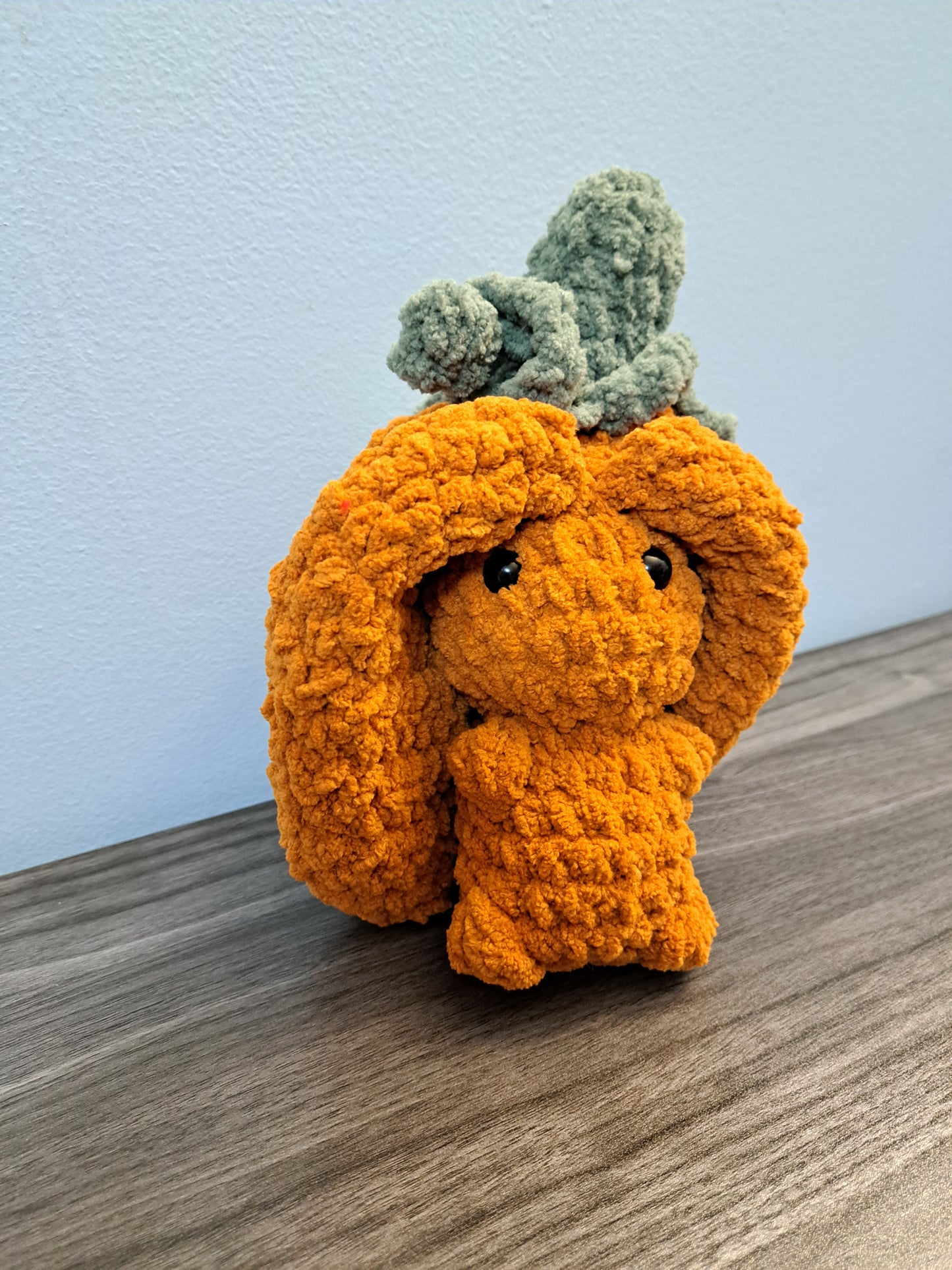 Bella the Bunny Pumpkin / Jack-o-Lantern Mod Crochet Pattern