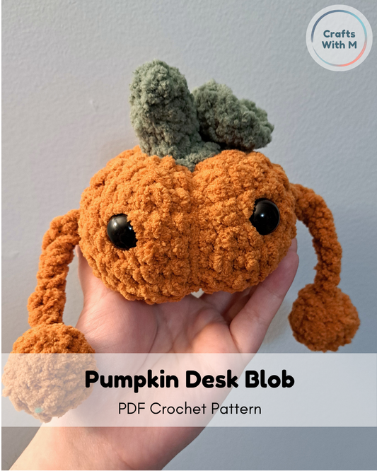 Pumpkin Desk Blob Pattern