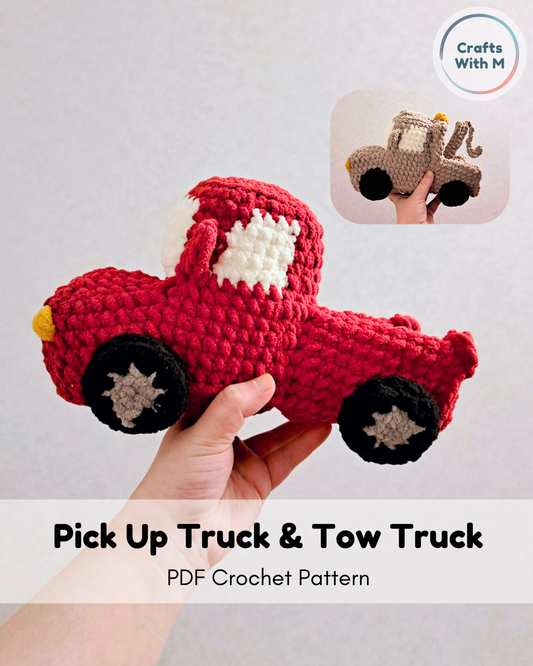 Pick Up Truck and Tow Truck Pattern