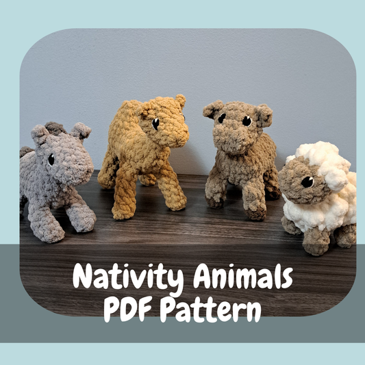 Nativity Animals Pattern