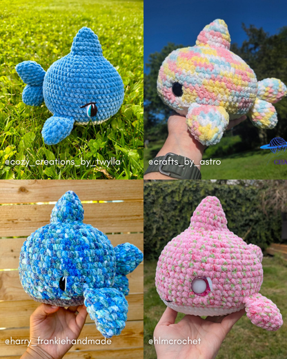 Sharkley the Shark Pattern