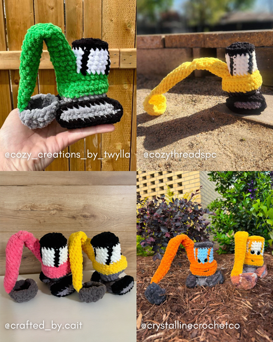 Mini Excavator Pattern