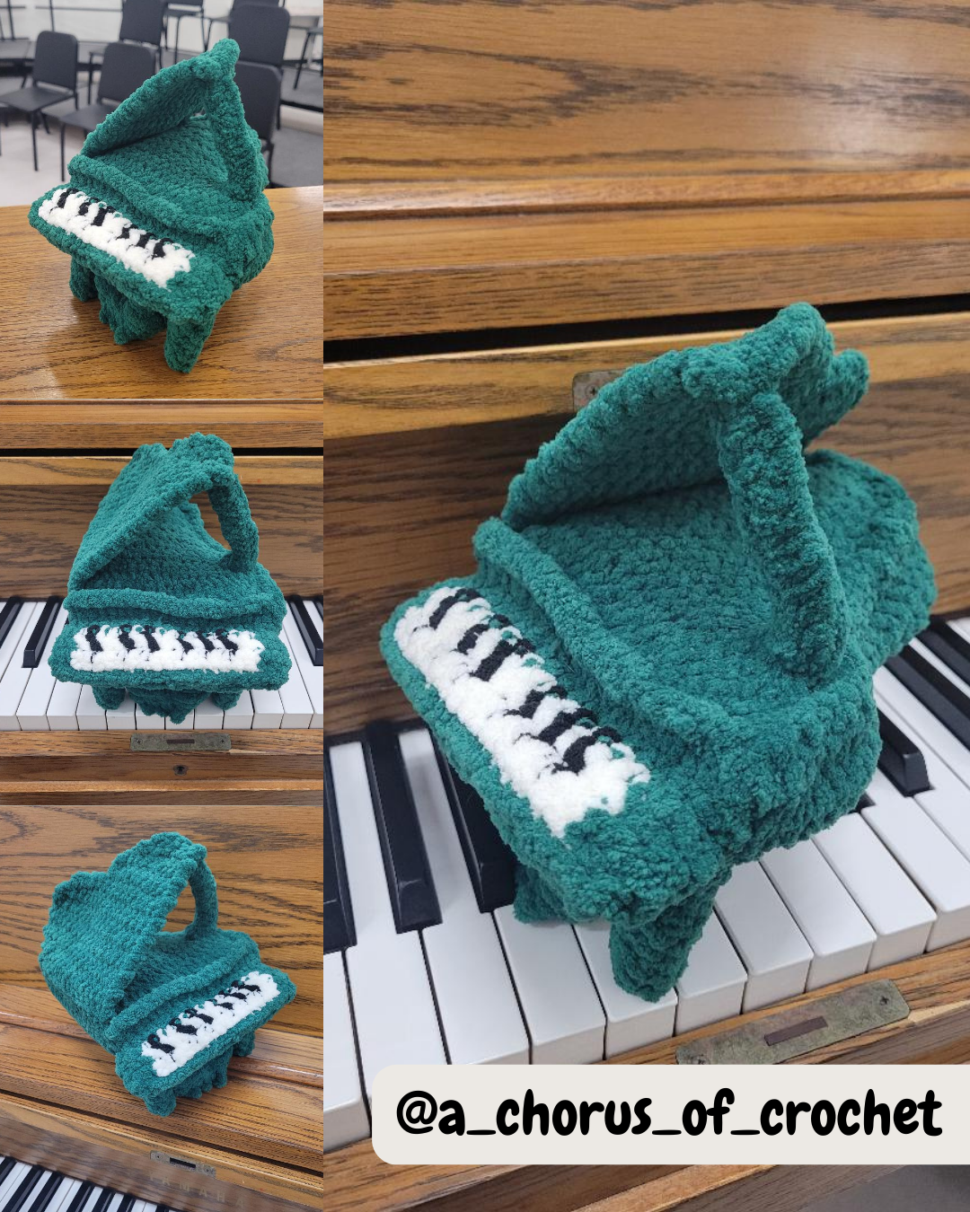 Grand Piano Crochet Pattern
