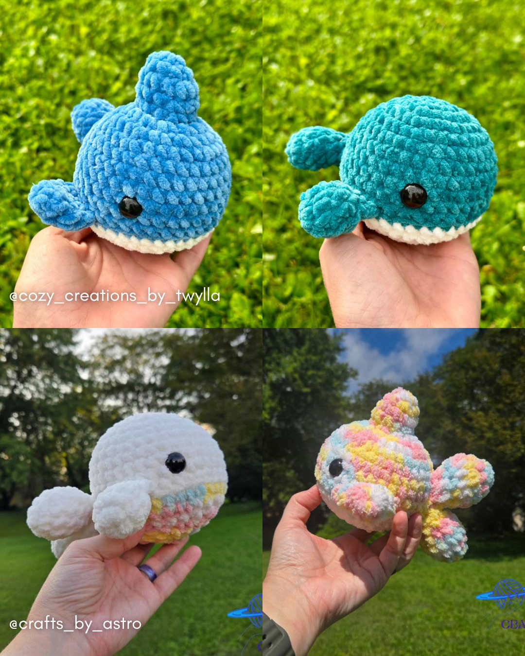 Sammy the Shark and Wesley the Whale Bundle