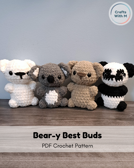 Bear-y Best Buds Pattern