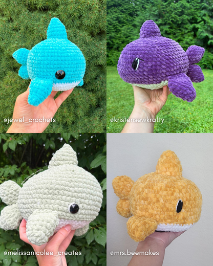 Sharkley the Shark Pattern
