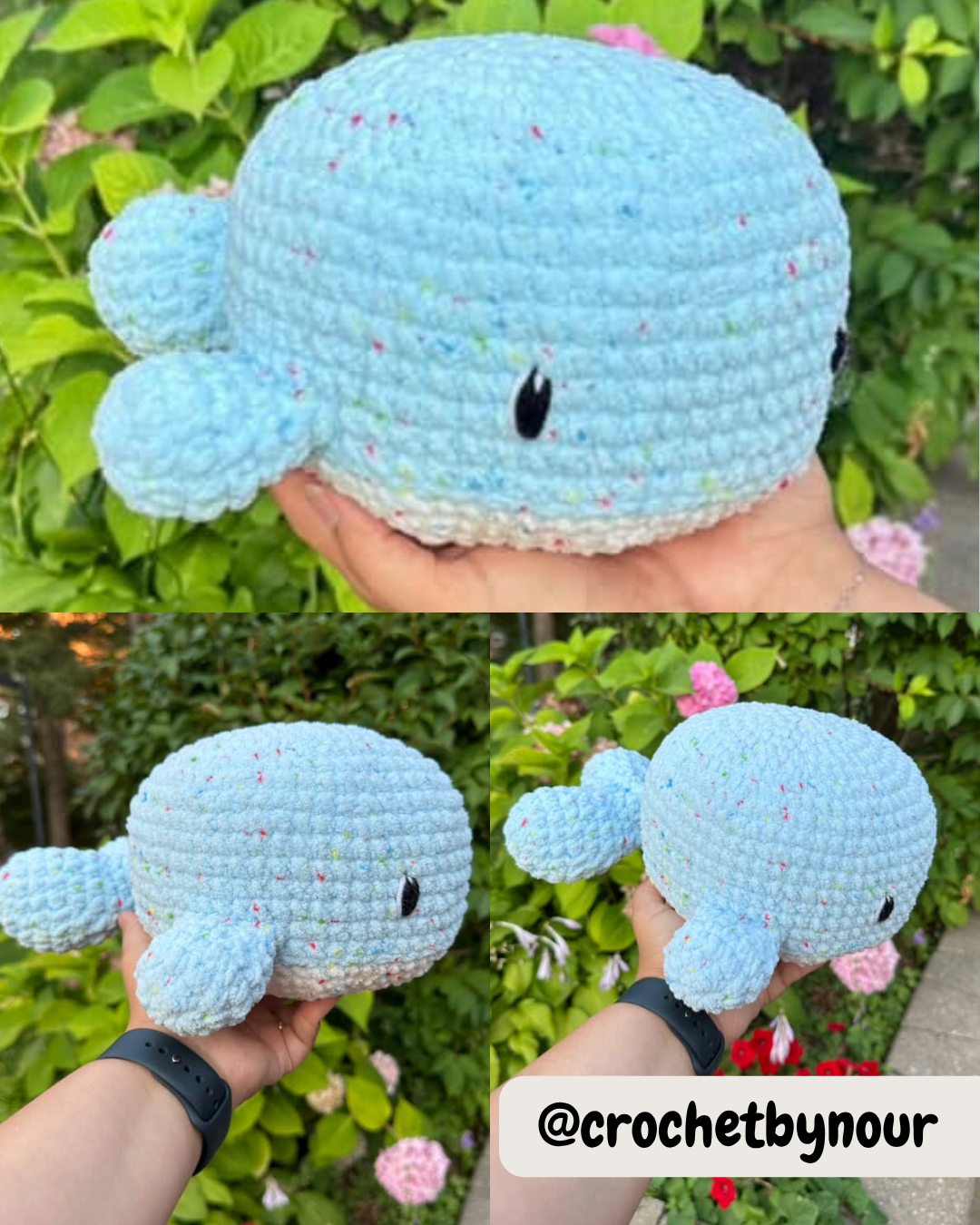 Whalen the Whale Crochet Pattern