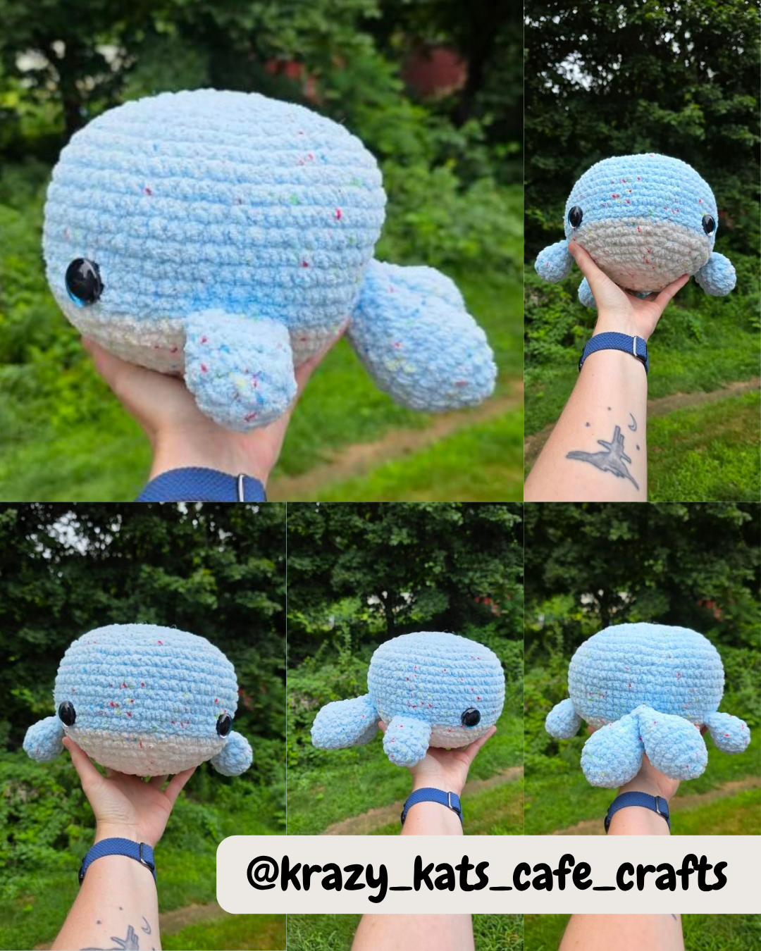 Whalen the Whale Crochet Pattern