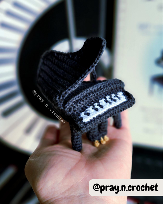 Grand Piano Crochet Pattern