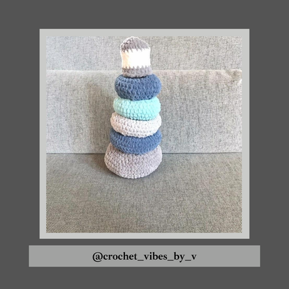 Lighthouse Stacking Tower Pattern