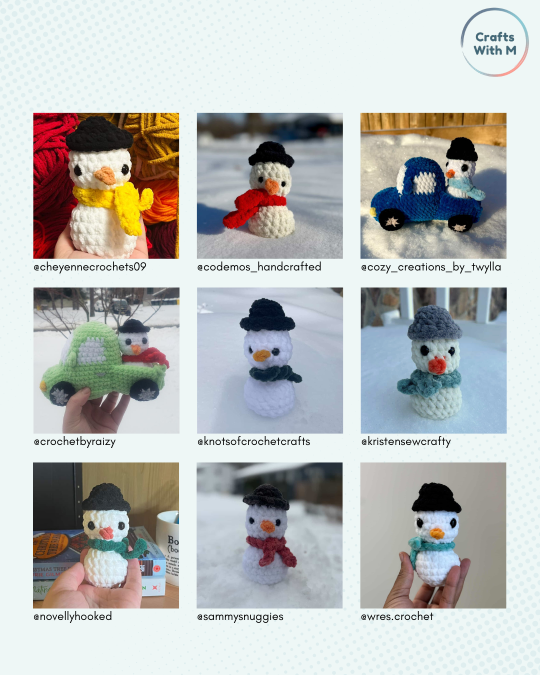 Baby Snowman Pattern