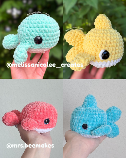 Sammy the Shark and Wesley the Whale Bundle