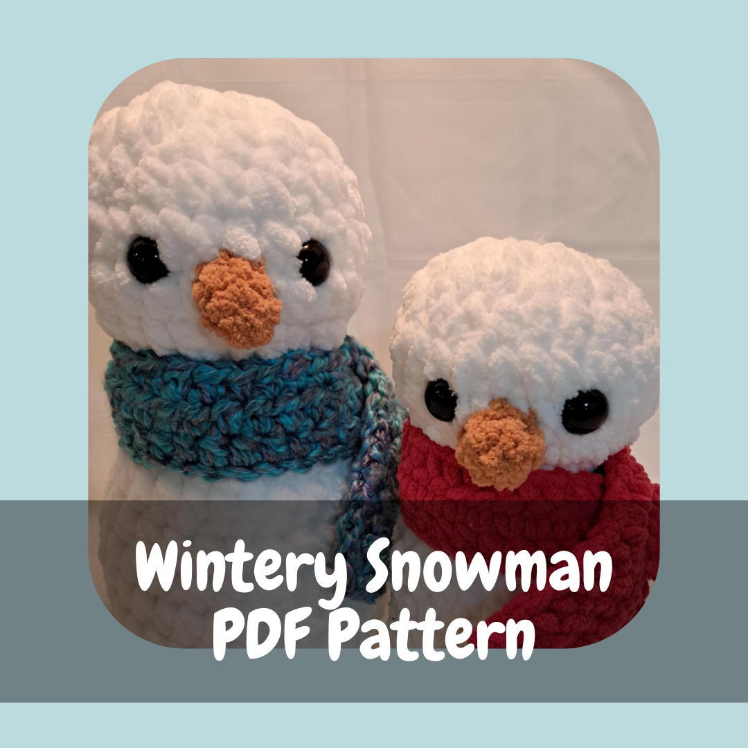 Wintery Snowman Crochet Pattern