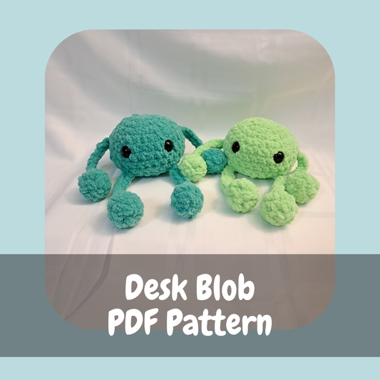 Desk Blob Crochet Pattern