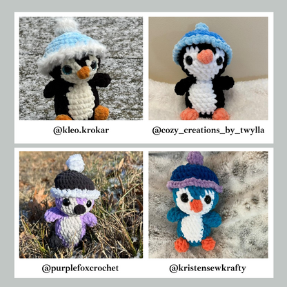 Parker the Penguin Pattern