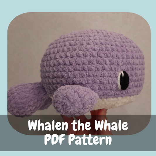 Whalen the Whale Crochet Pattern
