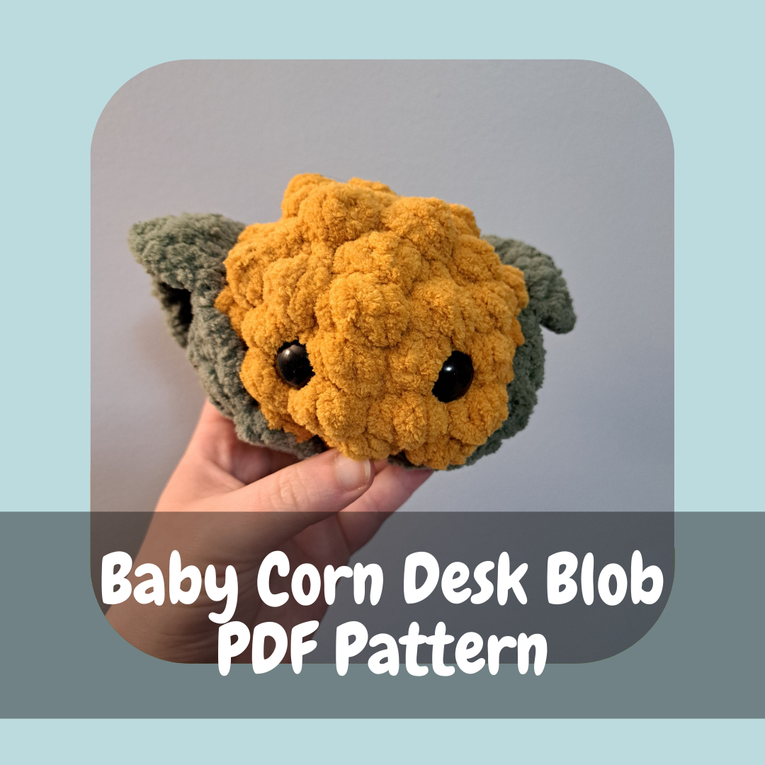 Baby Corn Desk Blob Pattern