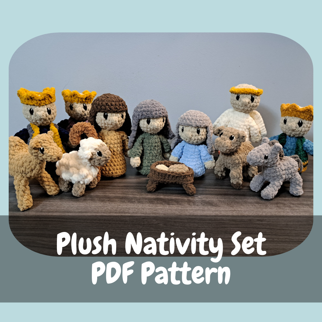 Plush Nativity Set Pattern