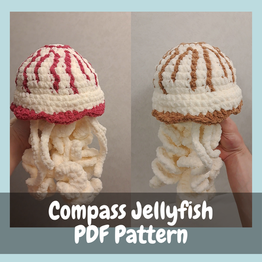 Compass Jellyfish Crochet Pattern