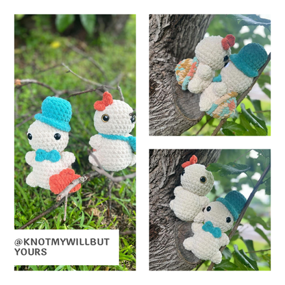 Tobias and Tori the Traveling Turtles Pattern