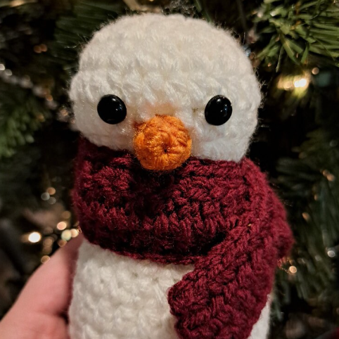 Wintery Snowman Crochet Pattern