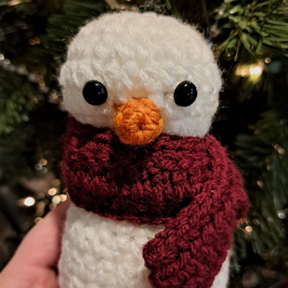 Wintery Snowman Pattern