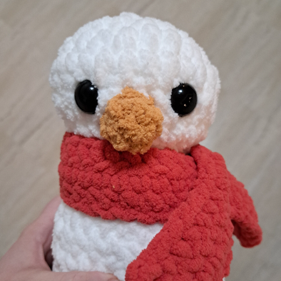 Wintery Snowman Crochet Pattern