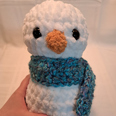 Wintery Snowman Crochet Pattern